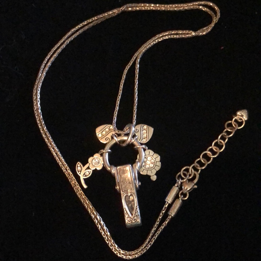 Brighton Badge clip Necklace